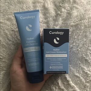 Curology Hydro+ Foaming Gel Cleanser - Blue